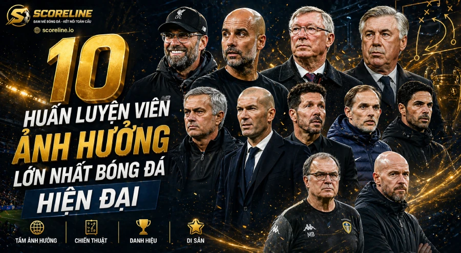 Các huấn luyện viên đỉnh cao là kết quả của decades kinh nghiệm + triết lý rõ ràng
