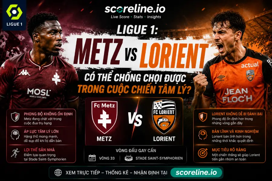 Metz vs Lorient - Ligue 1 match preview
