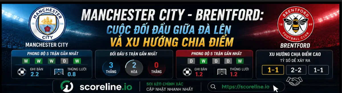 Manchester City vs Brentford - Premier League match preview