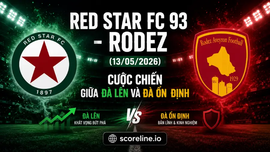 RED Star FC 93 vs Rodez - Ligue 1 match preview