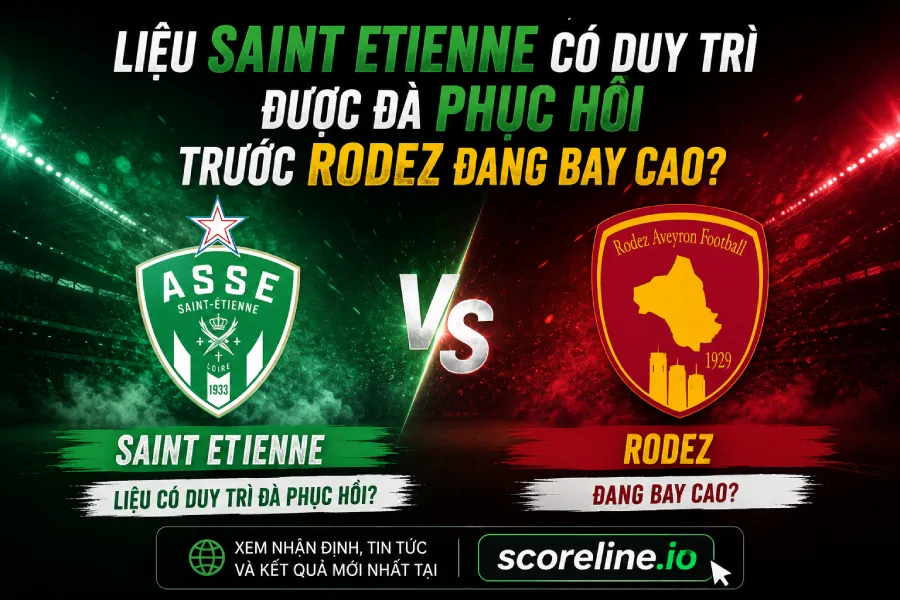 Saint Etienne vs Rodez - Ligue 1 match preview