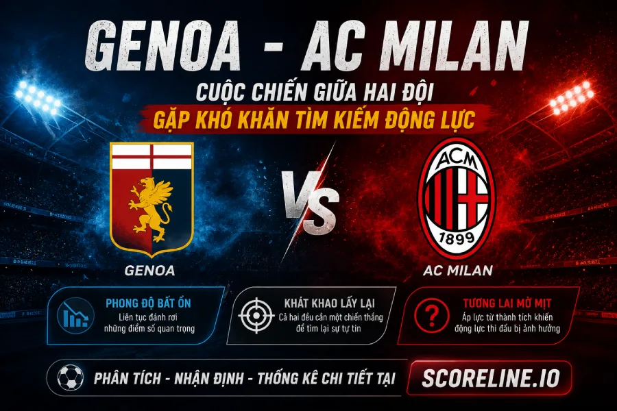 Genoa vs AC Milan - Serie A match preview