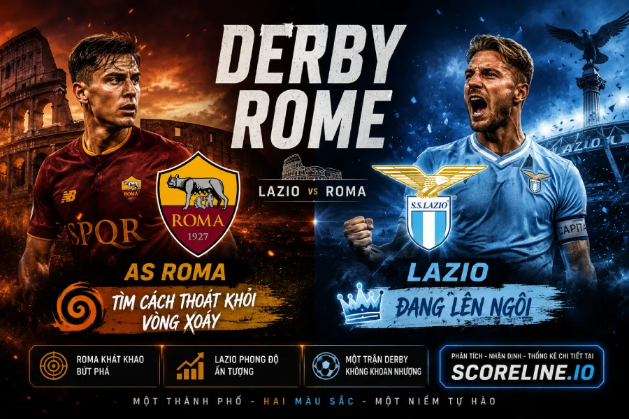 AS Roma vs Lazio - Serie A match preview