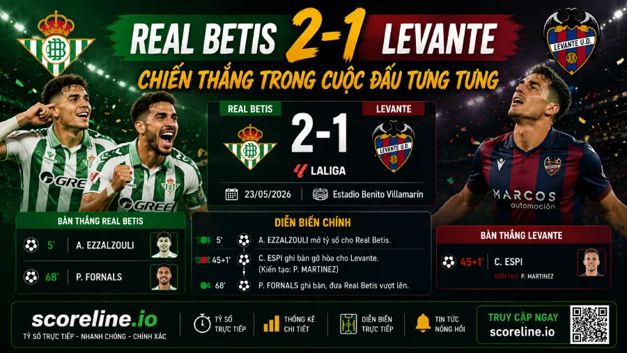 Real Betis vs Levante