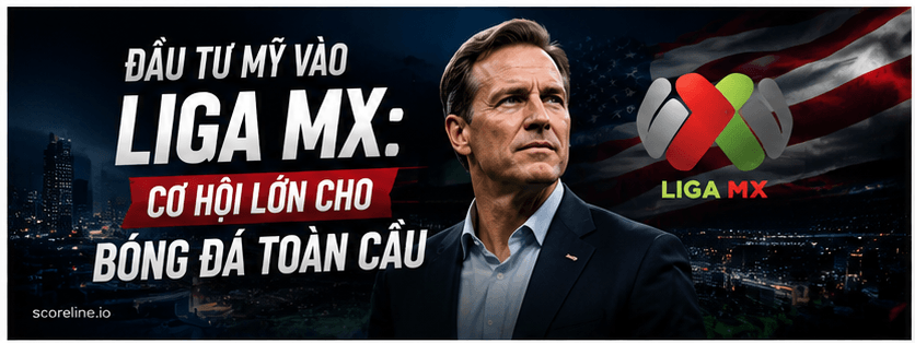 Đầu tư Mỹ vào Liga MX: Cơ hội lớn cho bóng đá toàn cầu
