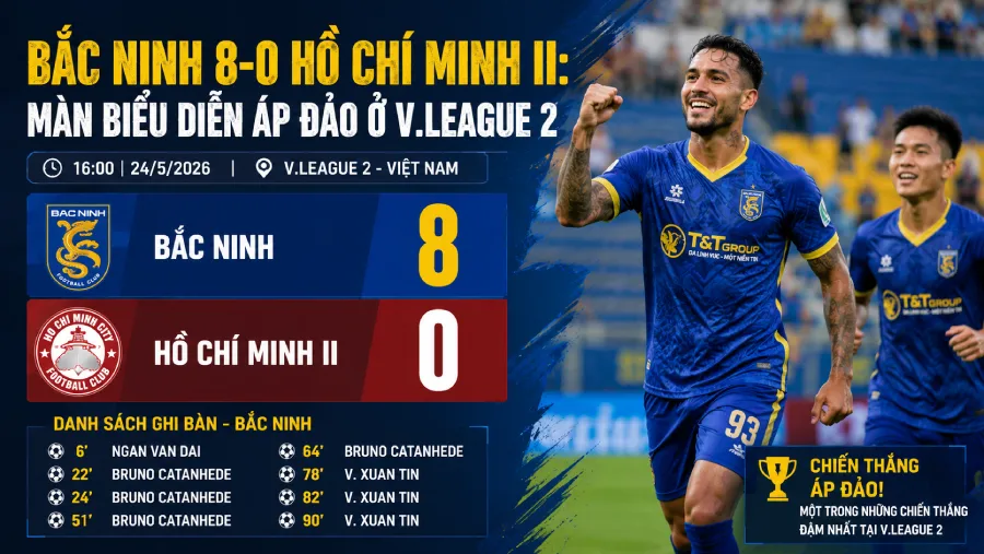 Bắc Ninh vs Hồ Chí Minh II