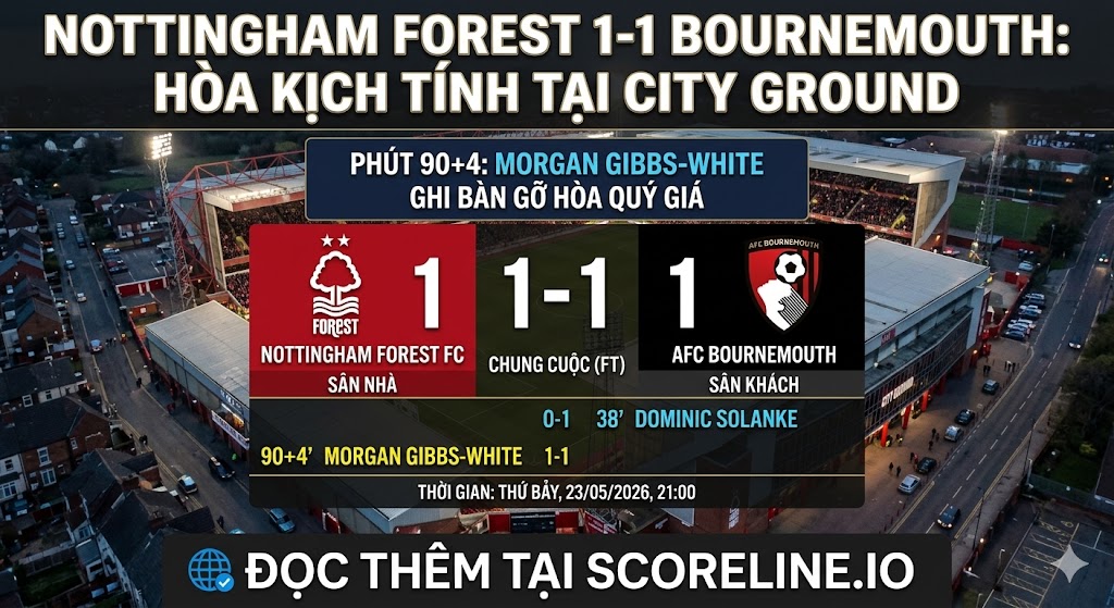 Nottingham Forest vs Bournemouth