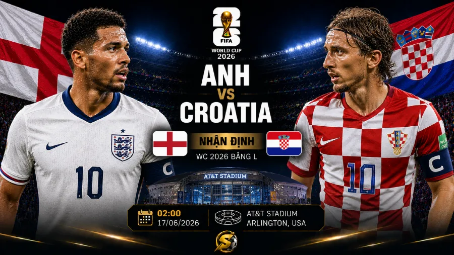 Anh vs Croatia - World Cup 2026 match preview