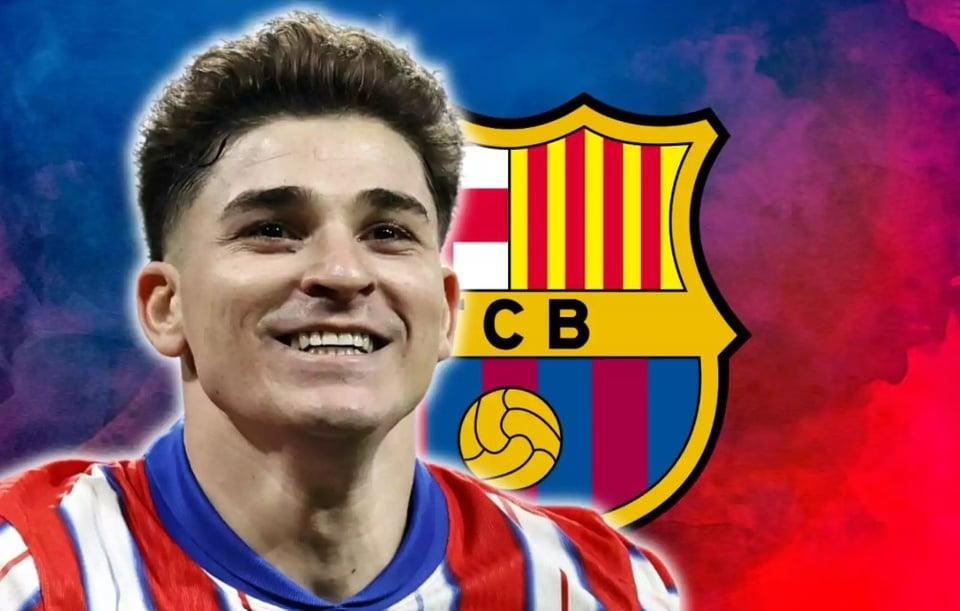 Barcelona nhắm Julián Álvarez của Atlético Madrid sau khi chốt xong thương vụ Anthony Gordon