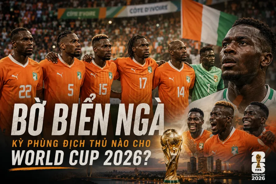 Bờ Biển Ngà tại World Cup 2026: đội hình, HLV, lịch thi đấu