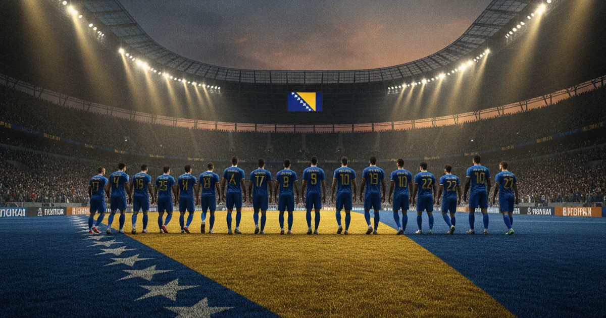 Bosnia & Herzegovina tại World Cup 2026: đội hình, HLV, lịch thi đấu