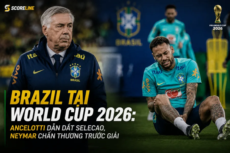 Carlo Ancelotti — HLV nước ngoài đầu tiên của Brazil sau 60 năm