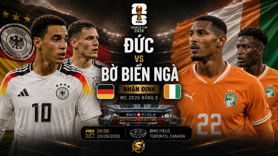 Đức vs Bờ Biển Ngà - World Cup 2026 match preview