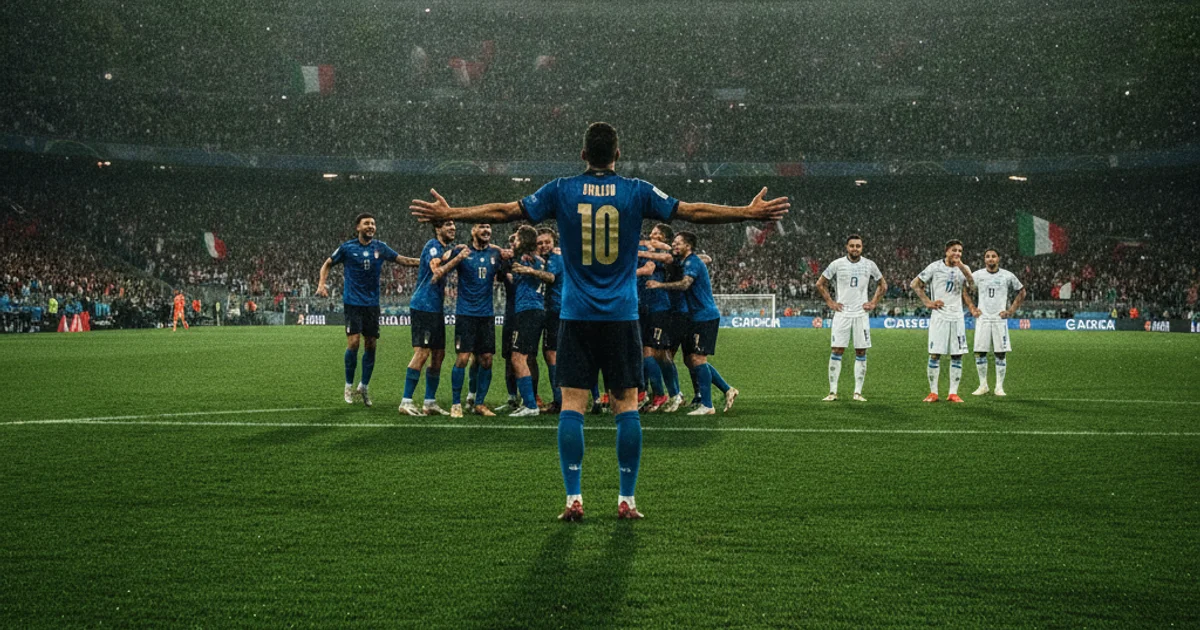 Greece 0-1 Italy: Esposito tỏa sáng sớm, Azzurri giành chiến thắng