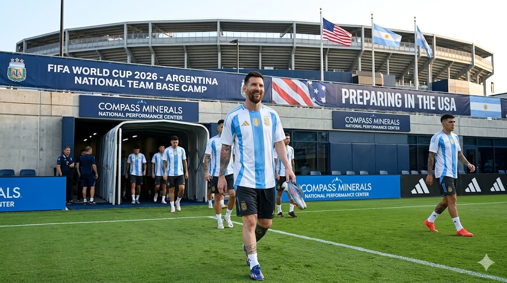 Leo Messi có mặt tại Mỹ, gia nhập tuyển Argentina chuẩn bị cho World Cup 2026