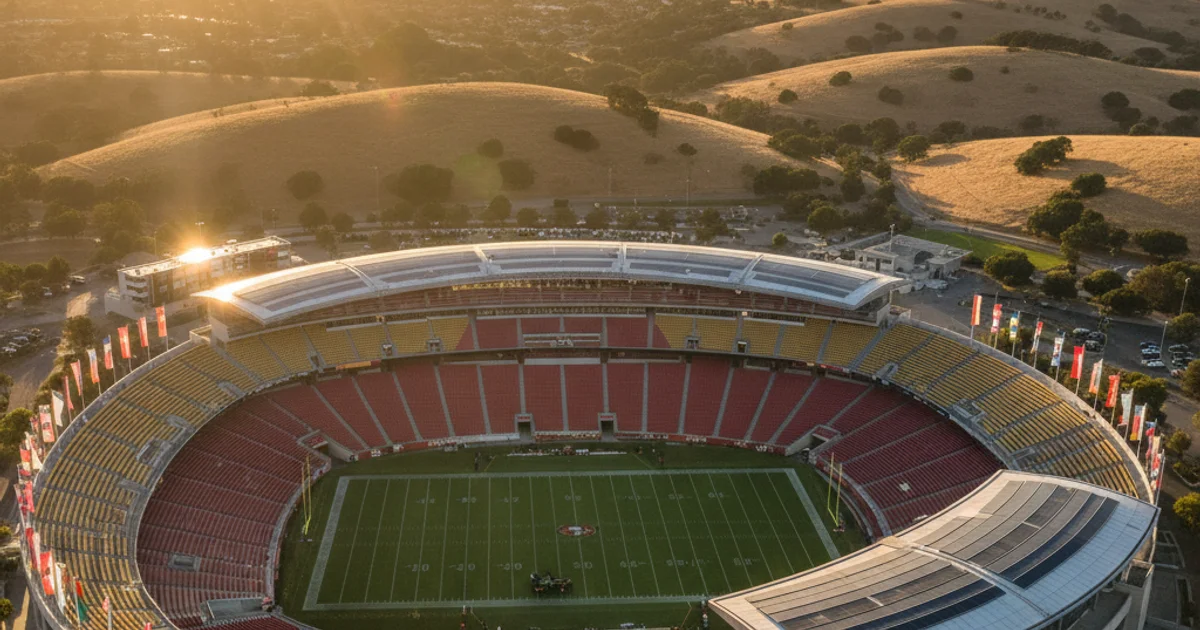 Levi's Stadium (Santa Clara, San Francisco Bay Area) — Sân World Cup 2026: LEED Gold đầu tiên NFL