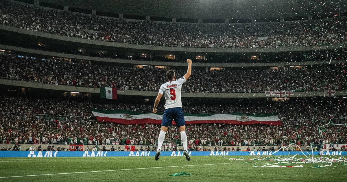 Mexico 2-3 England: Bellingham lập cú đúp, tam sư ngược dòng tại Azteca | World Cup 2026