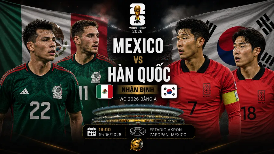 Mexico vs Hàn Quốc - World Cup 2026 match preview