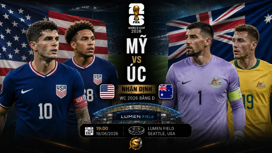 Mỹ vs Úc - World Cup 2026 match preview