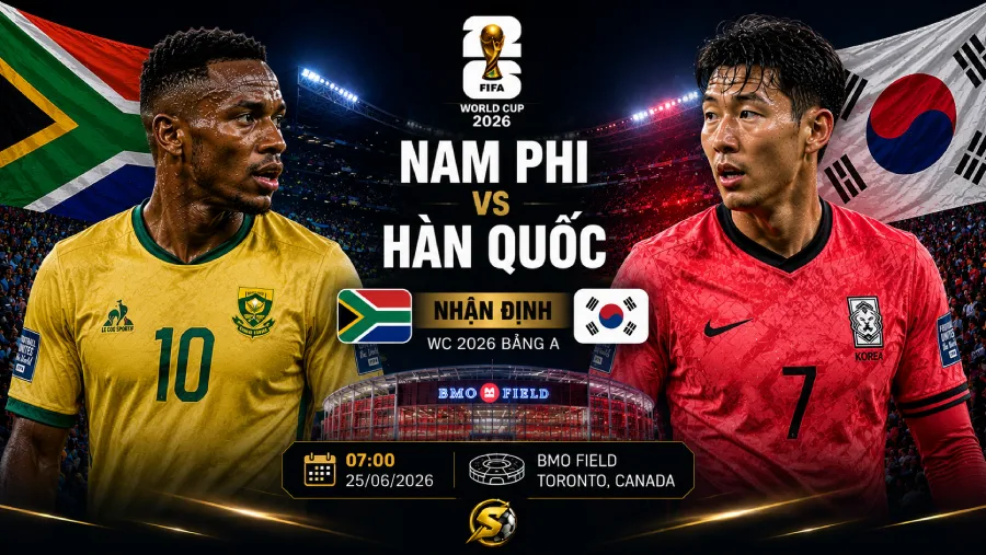 Nam Phi vs Hàn Quốc - World Cup 2026 match preview