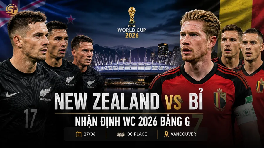 New Zealand vs Bỉ - World Cup 2026 match preview