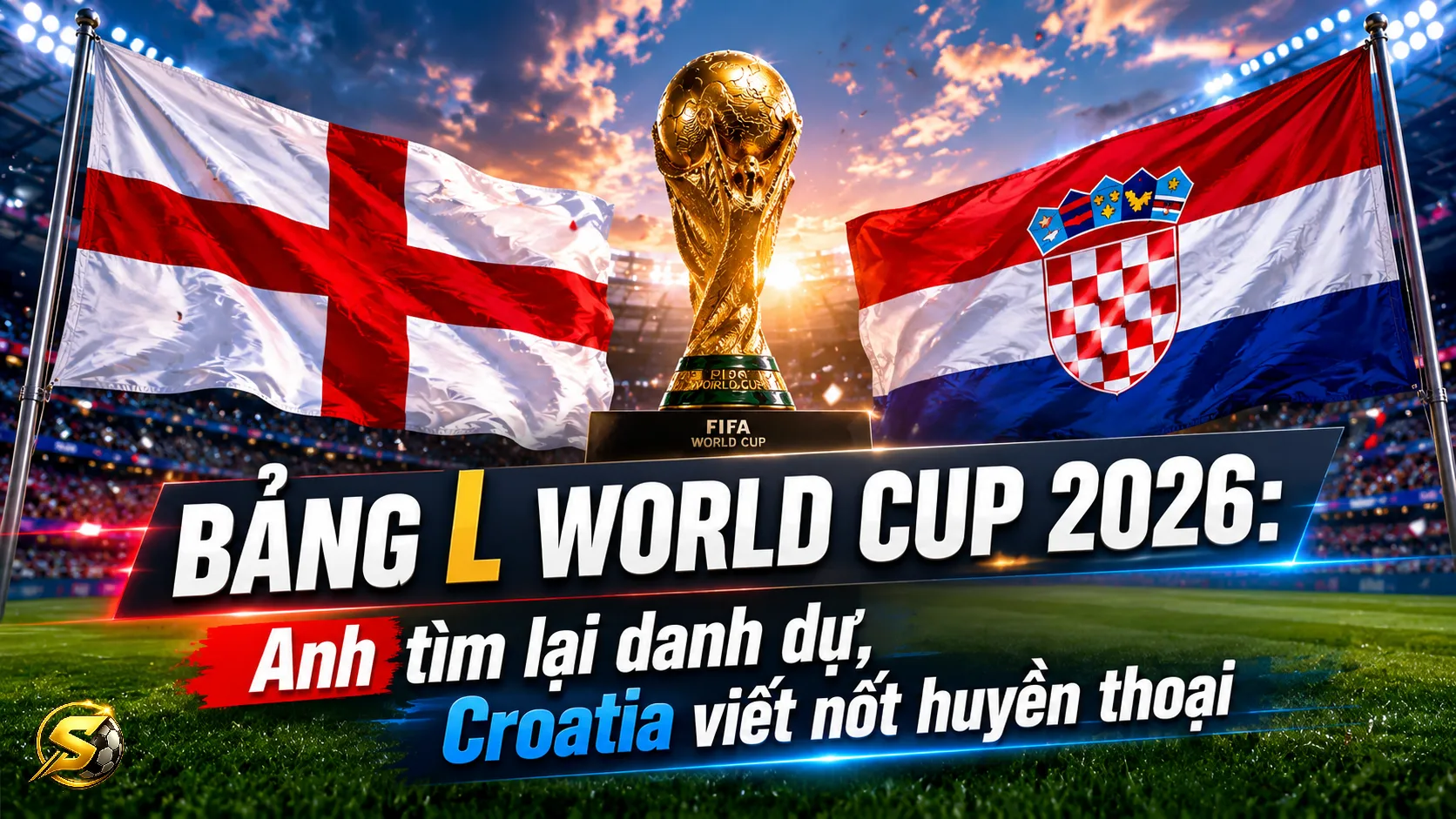 Bảng L World Cup 2026: Anh tìm lại danh dự, Croatia viết nốt huyền thoại