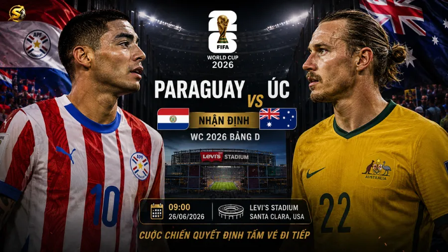 Paraguay vs Úc - World Cup 2026 match preview