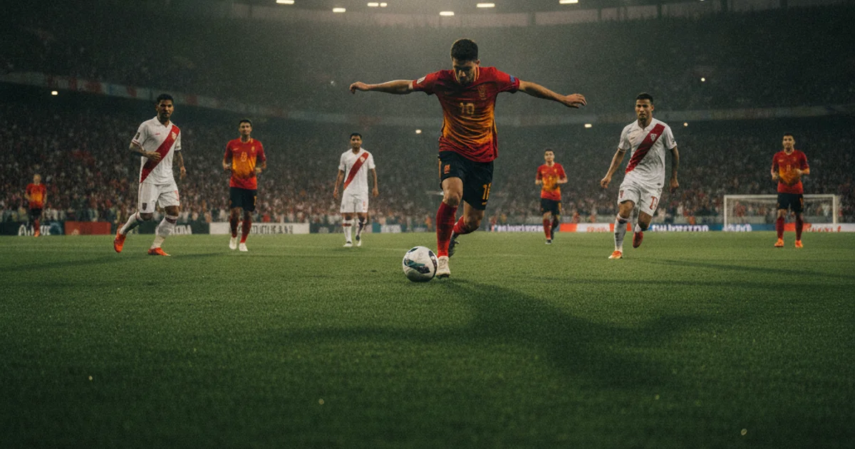 Peru 1-3 Spain: Tây Ban Nha áp đảo trong trận giao hữu