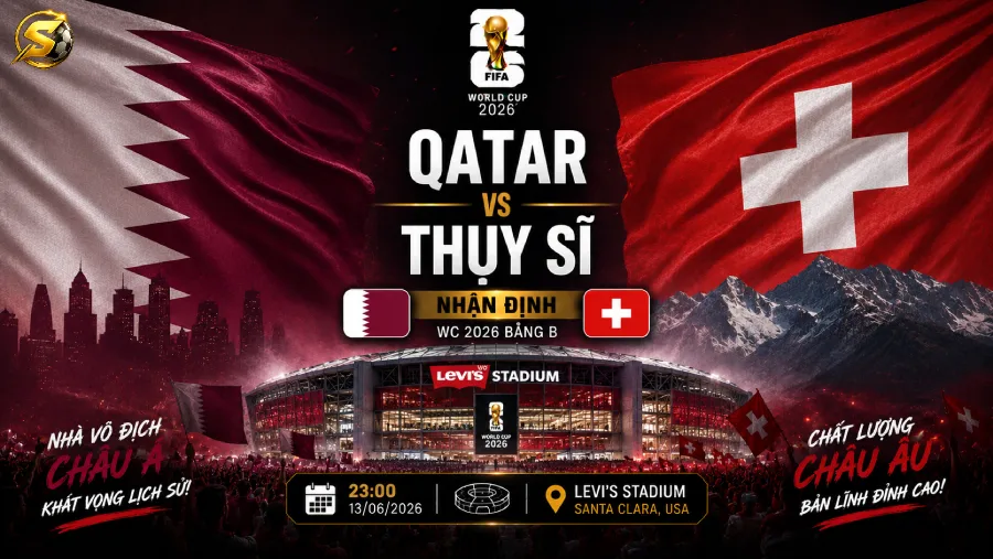 Qatar vs Thụy Sĩ - World Cup 2026 match preview