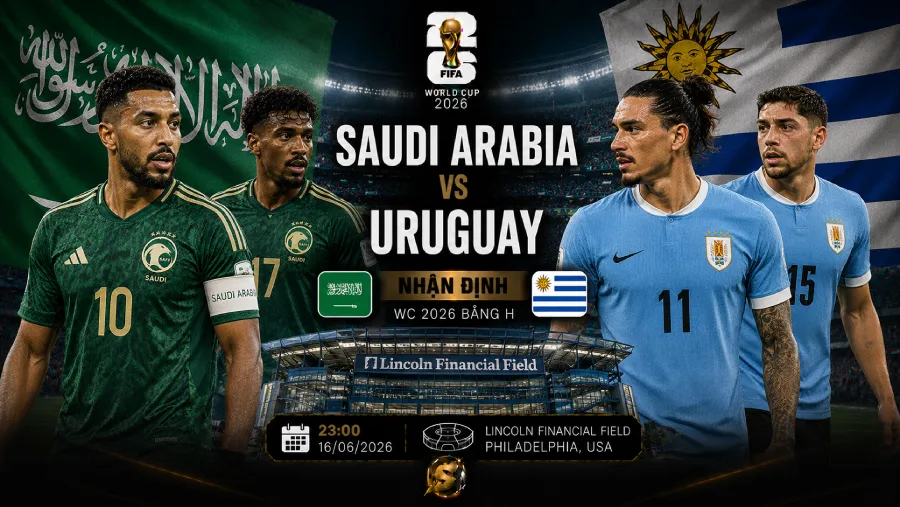 Saudi Arabia vs Uruguay - World Cup 2026 match preview