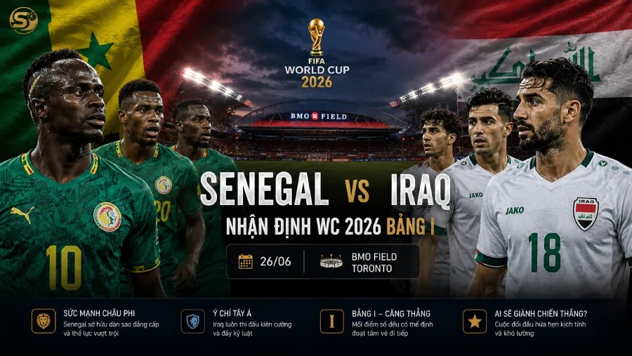 Senegal vs Iraq - World Cup 2026 match preview