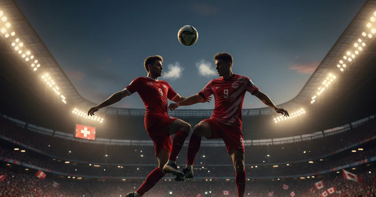 Phân tích trận Thụy Sĩ vs Canada World Cup 2026: bối cảnh, đội hình, lịch sử đối đầu