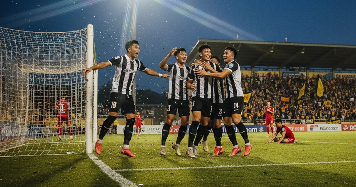 Than Quang Ninh 4-2 Hồ Chí Minh II: Chiến thắng sau trận cầu kịch tính