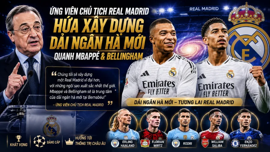 Enrique Riquelme — ứng viên chủ tịch Real Madrid: "Tôi có 2 ngôi sao quốc tế sẵn sàng ký nếu thắng cử"