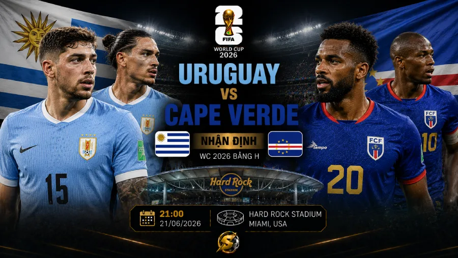 Uruguay vs Cape Verde - World Cup 2026 match preview