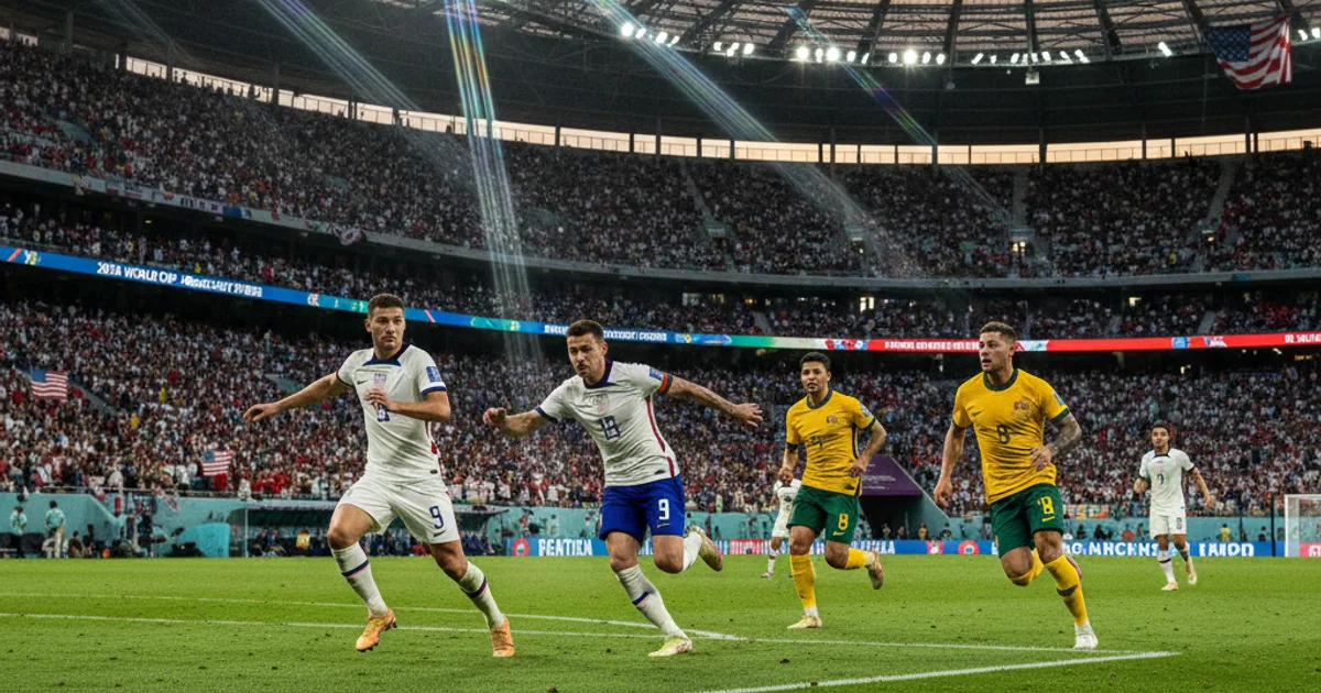 Phân tích trận Mỹ vs Úc World Cup 2026: bối cảnh, đội hình, lịch sử đối đầu