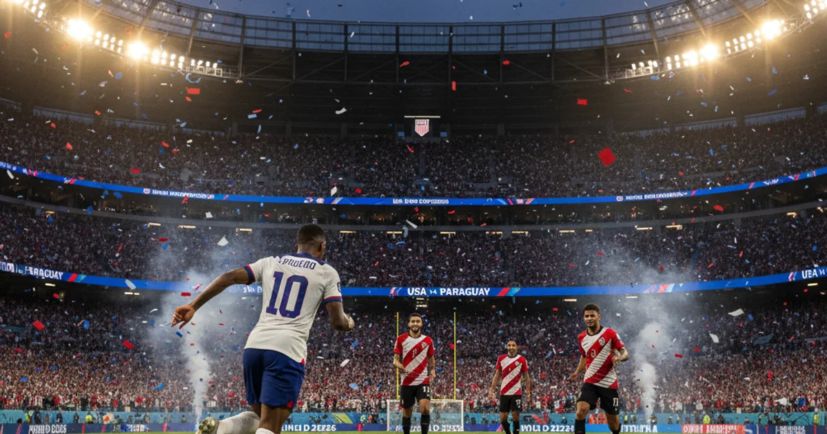 Phân tích trận Mỹ vs Paraguay World Cup 2026: bối cảnh, đội hình, lịch sử đối đầu