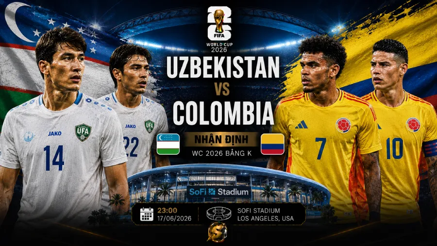 Uzbekistan vs Colombia - World Cup 2026 match preview