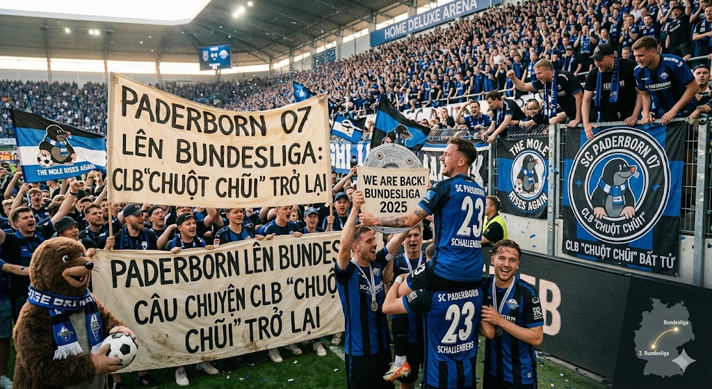 VfL Wolfsburg lần đầu xuống hạng sau 28 năm: Thất bại 1-2 trước Paderborn ở playoff