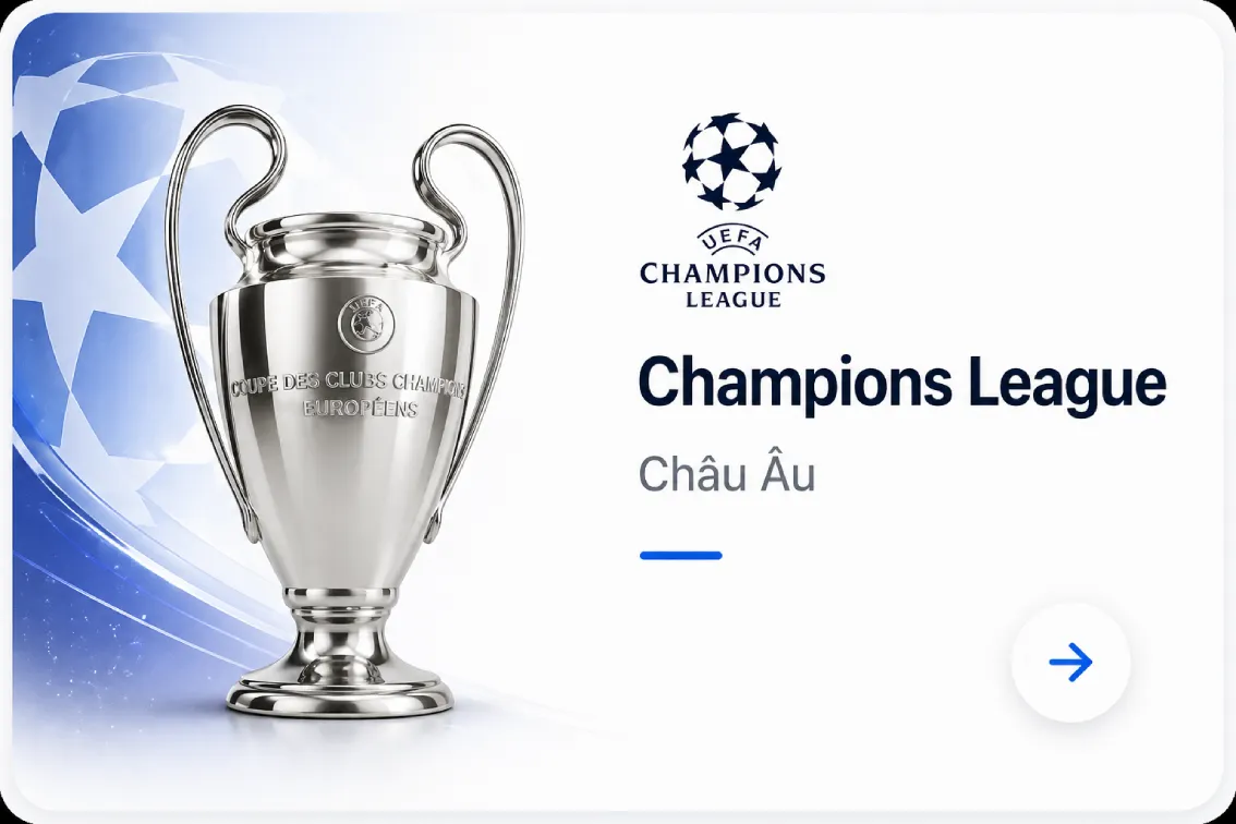 Champions League - Châu Âu
